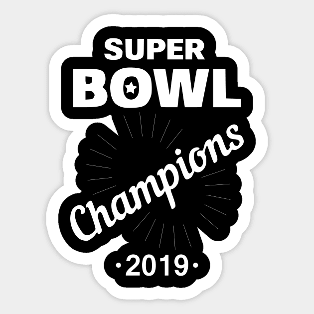 super bowl 50 champion Sticker by The_Dictionary